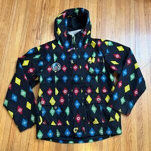 Sessions Snowboard Jacket Mens Medium Terrain Ski Winter Snow Snowboard